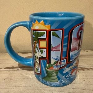 Florida Mickey Mouse and Friends Mug Jerry Leigh